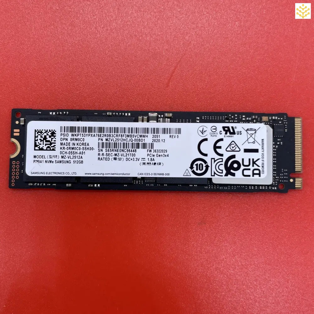 512G Samsung PM9A1 MZ-VL2512A RM0C0 M.2 NVMe SSD - Computers/Tablets & Networking:Drives Storage & Blank Media:Hard