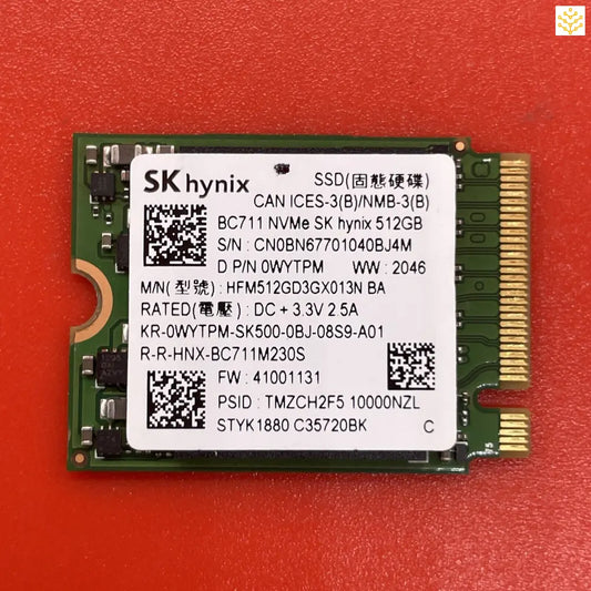 512G skHynix BC711 WYTPM HFM512GDG3GX013N M.2 NVMe SSD - Computers/Tablets & Networking:Drives Storage & Blank