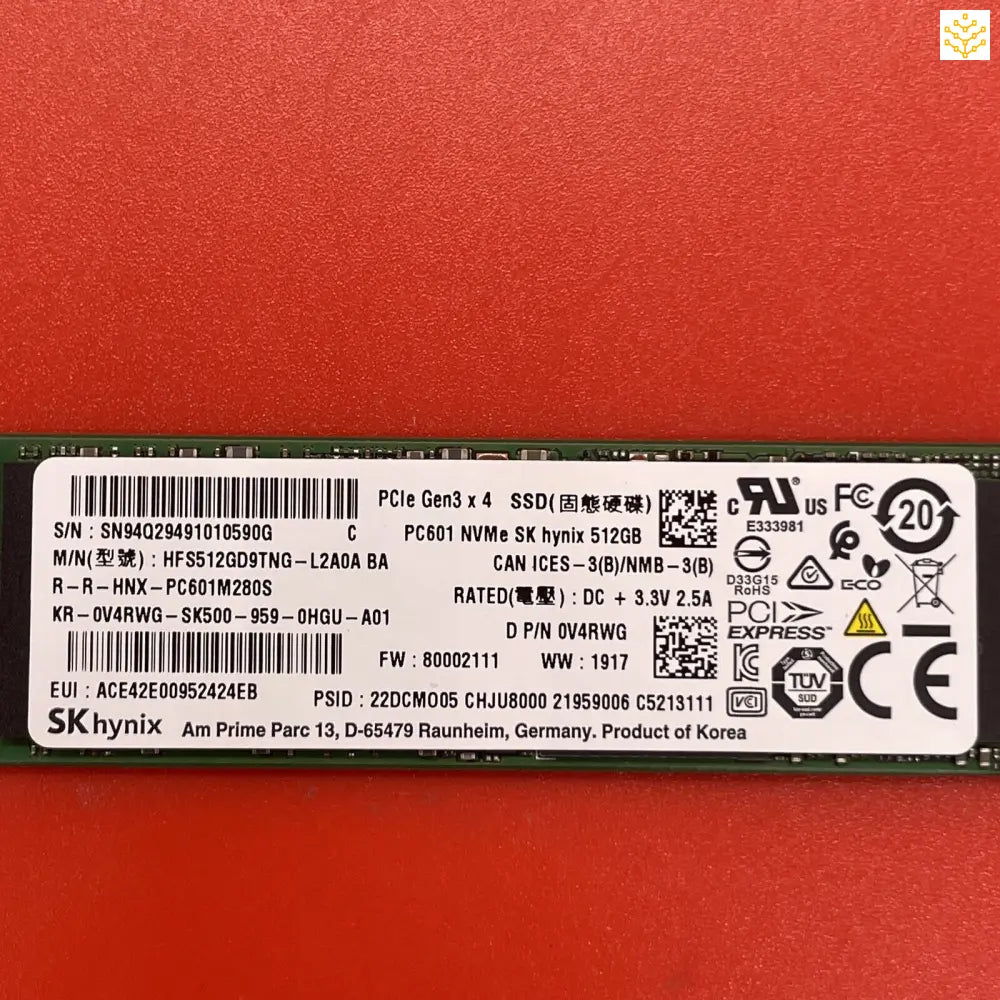 512G skHynix HFS512GD9TNG PC601 V4RWG M.2 NVMe SSD - Computers/Tablets & Networking:Drives Storage & Blank Media:Hard