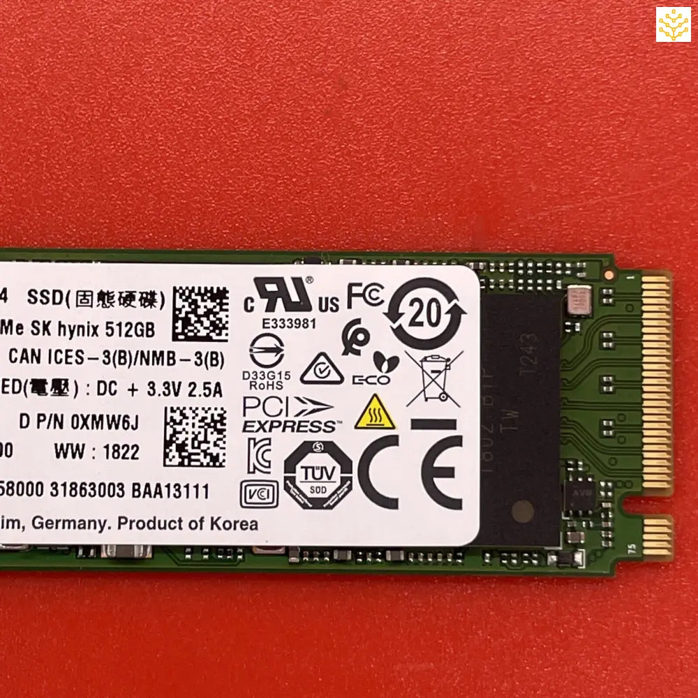 512G skHynix HFS512GD9TNG XMW6J M.2 NVMe SSD - Computers/Tablets & Networking:Drives Storage & Blank Media:Hard Drives