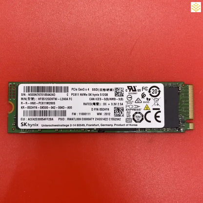 512G skHynix HFS512GD9TNI 5DHY4 M.2 NVMe SSD - Computers/Tablets & Networking:Drives Storage & Blank Media:Hard Drives