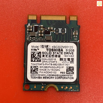 512G Toshiba KBG30ZMS512G 704F3 M.2 NVMe SSD - Computers/Tablets & Networking:Drives Storage & Blank Media:Hard Drives