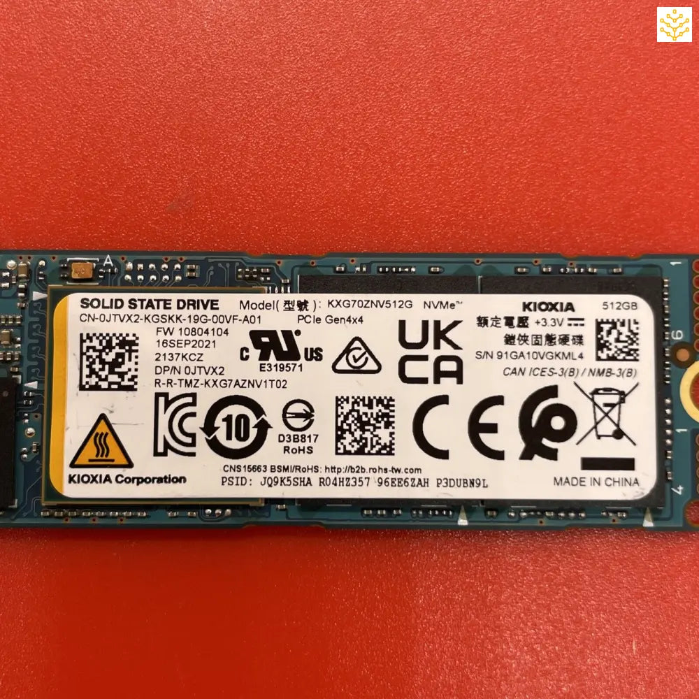 512G Toshiba KXG70ZNV512G JTVX2 M.2 NVMe SSD - Computers/Tablets & Networking:Drives Storage & Blank Media:Hard Drives