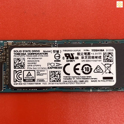 512G Toshiba THNSN5512GPUK 7VPP2 M.2 NVMe SSD - Computers/Tablets & Networking:Drives Storage & Blank Media:Hard Drives