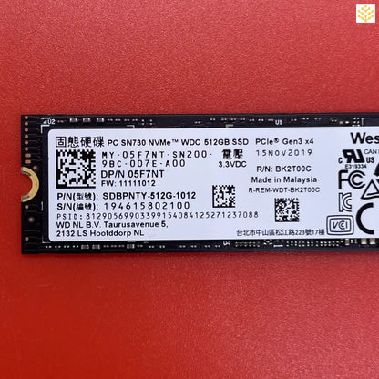 512G WD SN730 5F7NT SDBPNTY-512G-1012 M.2 NVMe SSD - Computers/Tablets & Networking:Drives Storage & Blank Media:Hard