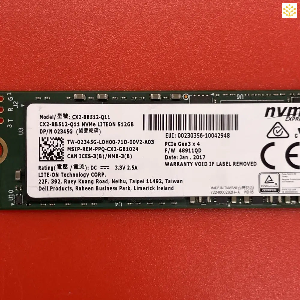 512GB CX2-8B512-Q11 2345G PCIe Gen3x4 M.2 NVME SSD - Computers/Tablets & Networking:Drives Storage & Blank Media:Hard