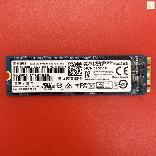 512GB Sandisk X400 SD8SN8U-512G 15MCR M.2 NVME SSD - Computers/Tablets & Networking:Drives Storage & Blank Media:Hard