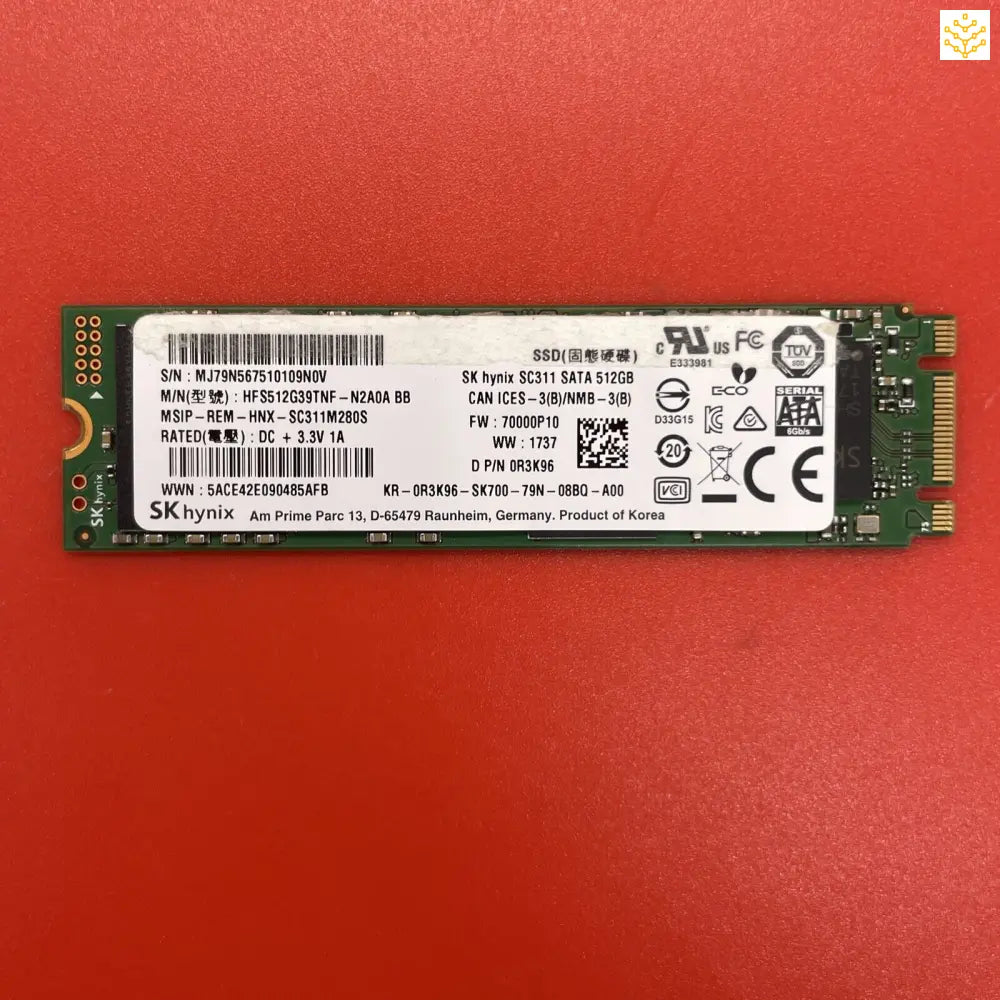 512GB skHynix HFS512G39TNF SC311 R3K96 M.2 NVME SSD - Computers/Tablets & Networking:Drives Storage & Blank Media:Hard