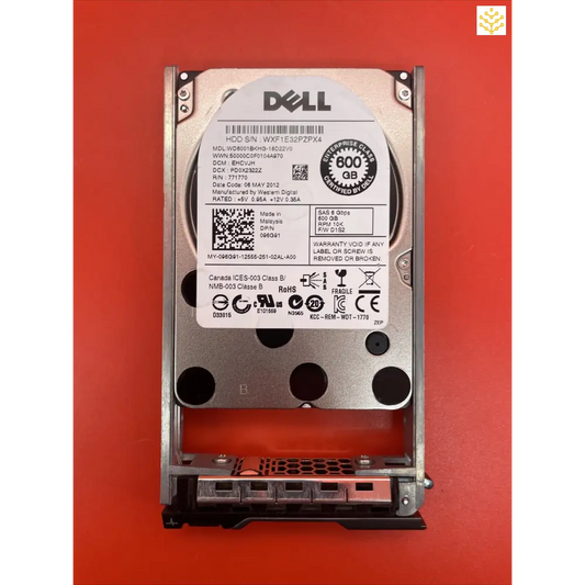 600G 10K SAS 2.5” Dell 96G91 096G91 in Dell Tray - Computers/Tablets & Networking:Drives Storage & Blank Media:Hard