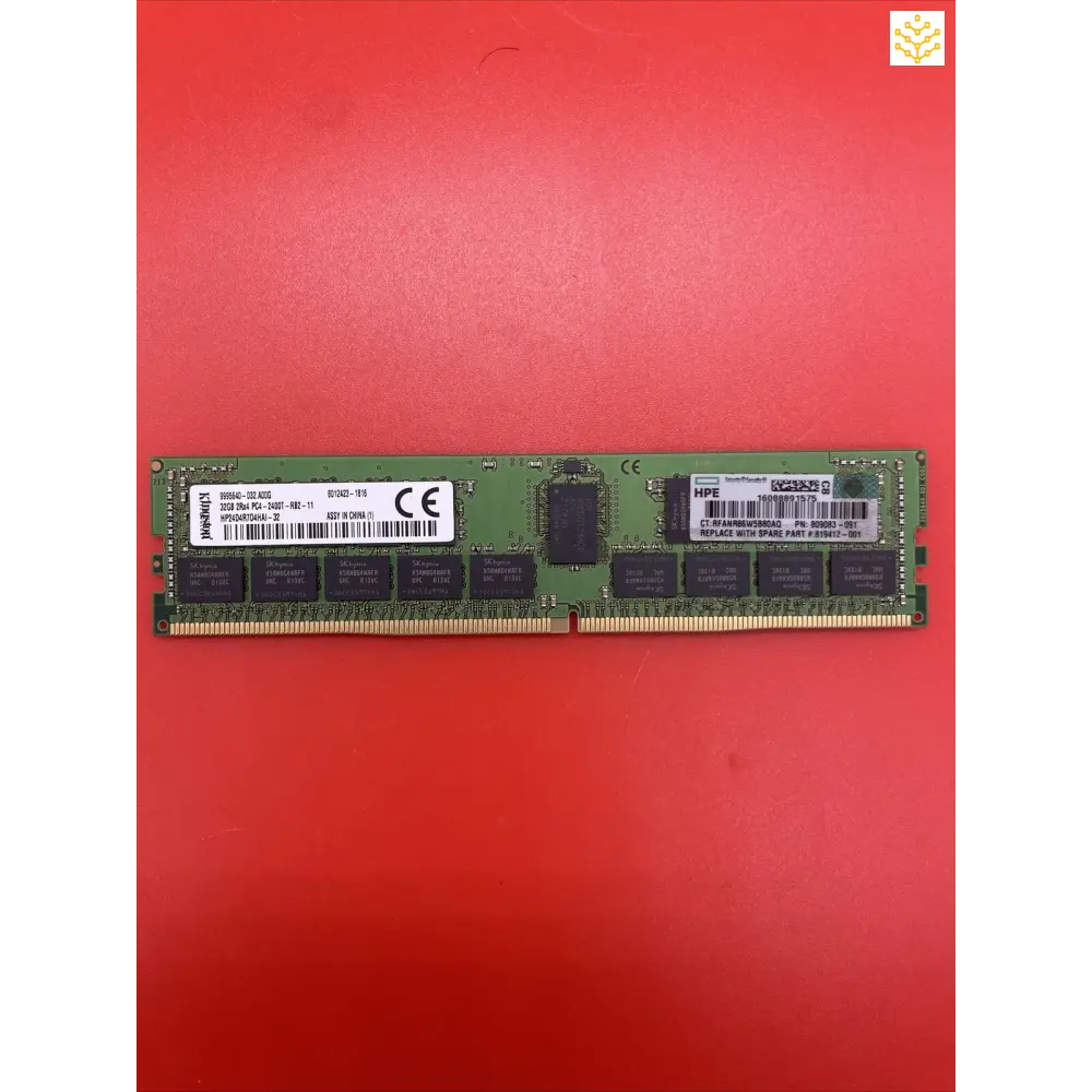 809083-091 819412-001 32GB 2Rx4 PC4-2400T Kingston HP24D4R7D4HAI Server Memory - Computers/Tablets &