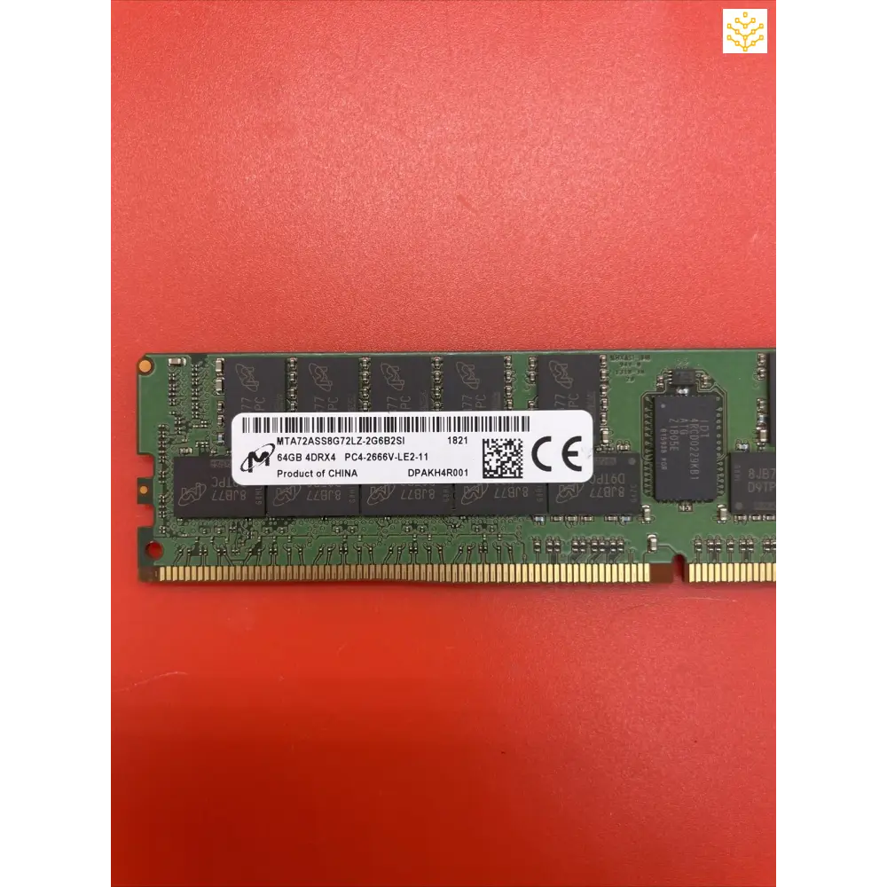 840759-091 850882-001 815101-B21 64G 4DRx4 PC4-2666V MTA72ASS8G72LZ-2G6B2SI - Computers/Tablets & Networking:Enterprise