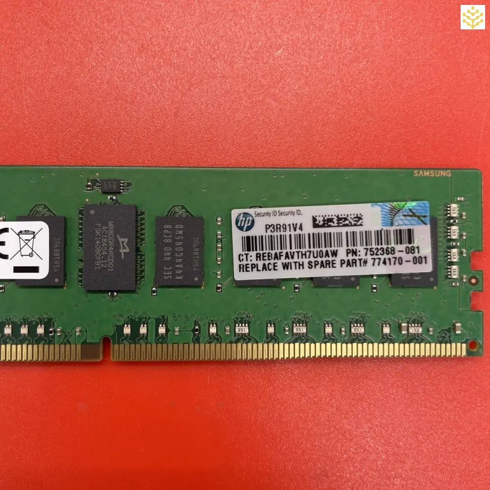 8G 1Rx4 PC4-2133P Samsung M393A1G40DB0-CPB HP 752368-081 774170-001 Server Mem - Computers/Tablets &