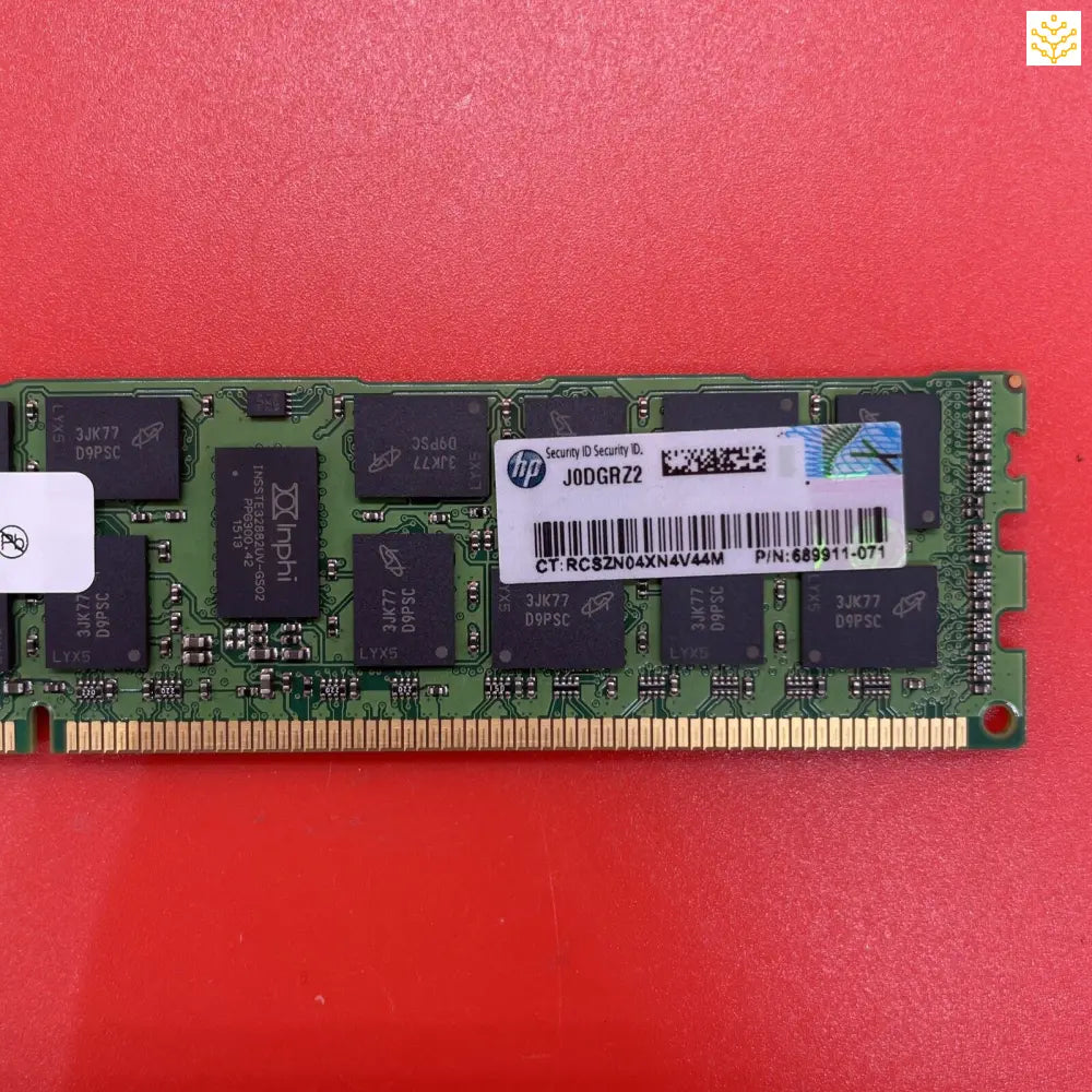 8G 2Rx4 PC3-12800R Micron MT36JSF1G72PZ-1G6 HP 689811-071 690802-B21 SVR Memory - Computers/Tablets &