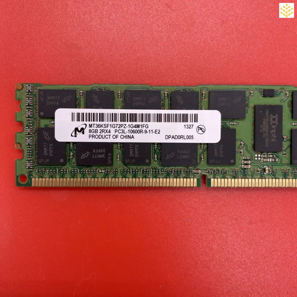 8G 2Rx4 PC3L-10600R Micron MT36KSF1G72PZ-1G4 647650-071 647897-B21 Server Memory - Computers/Tablets &