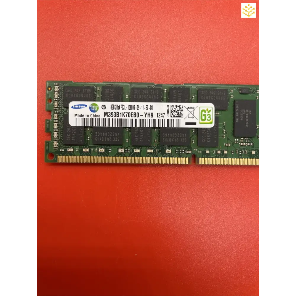 8G 2Rx4 PC3L-10600R Samsung M393B1K70EB0-YH9 Server Memory - Computers/Tablets & Networking:Enterprise Networking