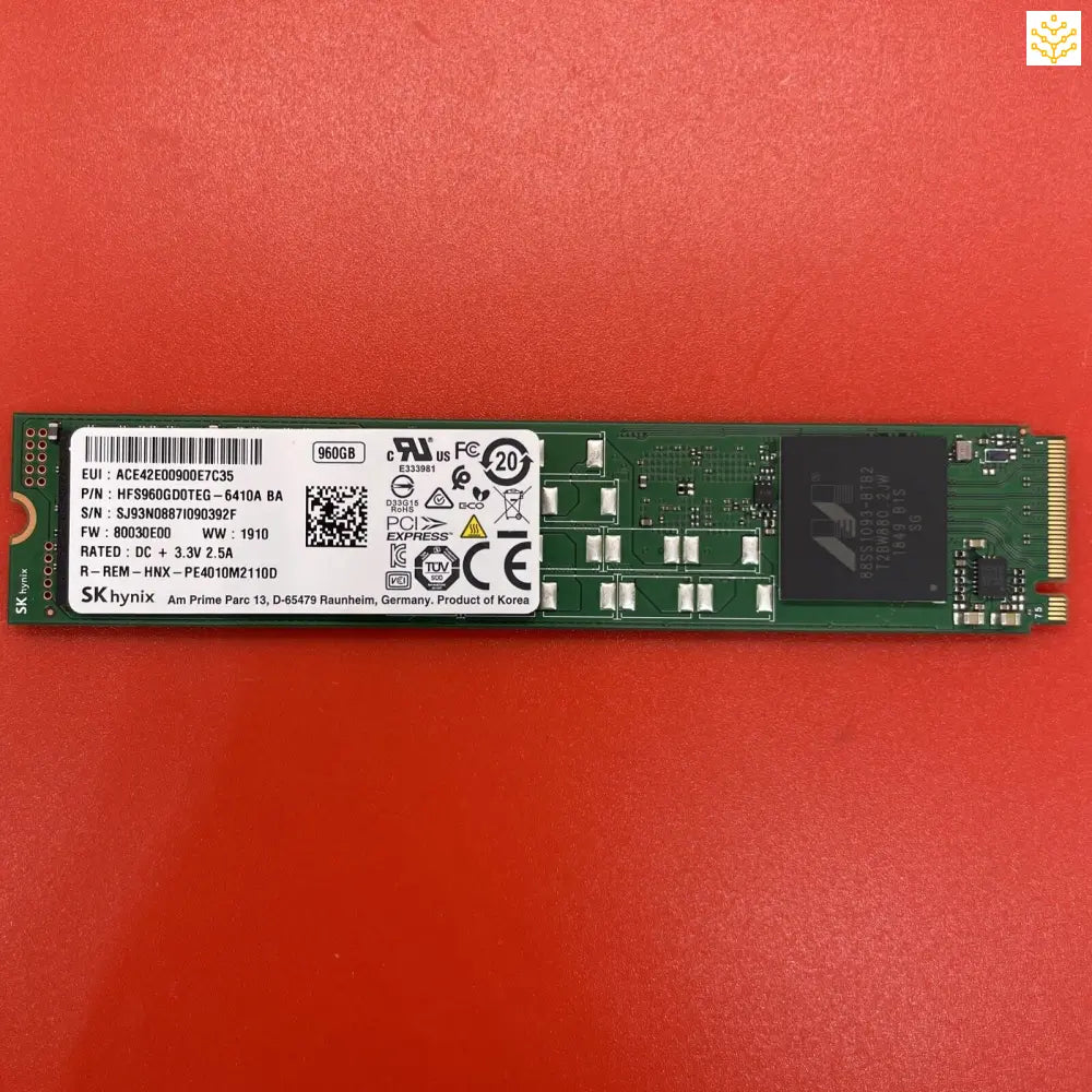 960G M.2 NVMe skHynix HFS960GD0TEG SSD - Computers/Tablets & Networking:Drives Storage & Blank Media:Hard Drives (HDD