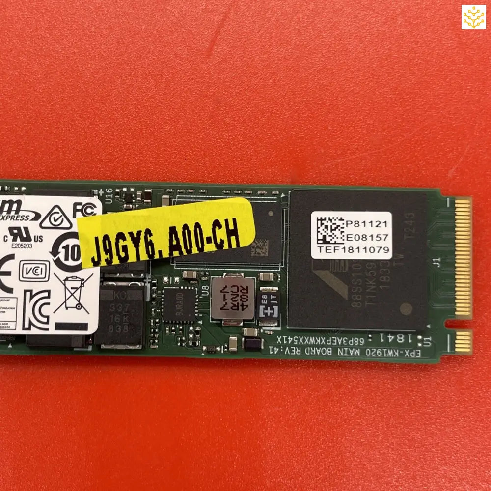 960G PCIe Gen3 x4 NVMe Lite - On EPX - KW960 J9GY6 M.2 NVMe SSD - GIGDATA