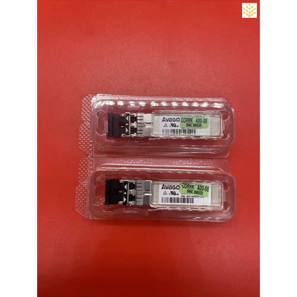 Avago AFBR-709SMZ 10Gb 850nm SR SFP Module - Quantity 2 - Computers/Tablets & Networking:Enterprise Networking