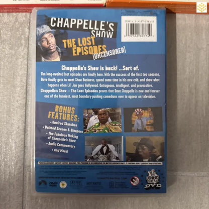 DVD case of ’Chappelle’s Show: The Lost Episodes (Uncensored)’