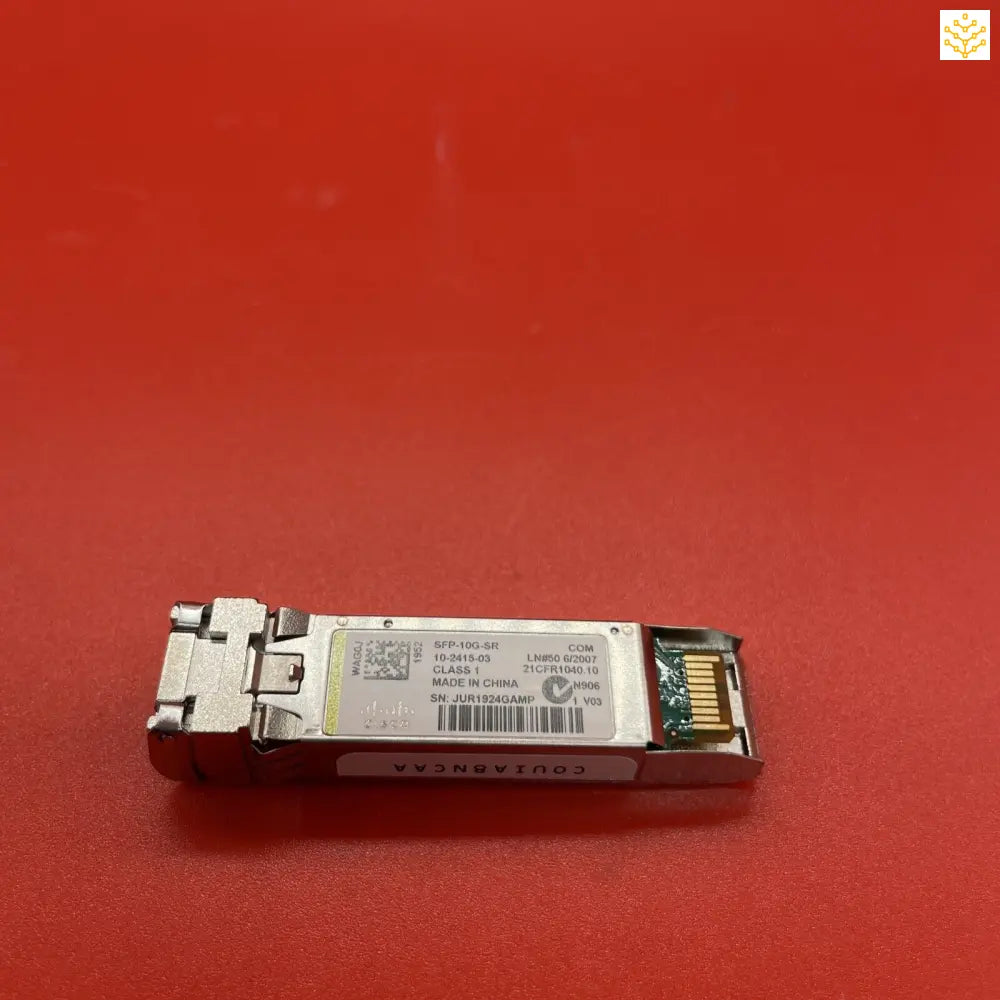 Cisco SFP-10G-SR 10-2415-03 850nm SFP + Transceiver - Computers/Tablets & Networking:Enterprise Networking