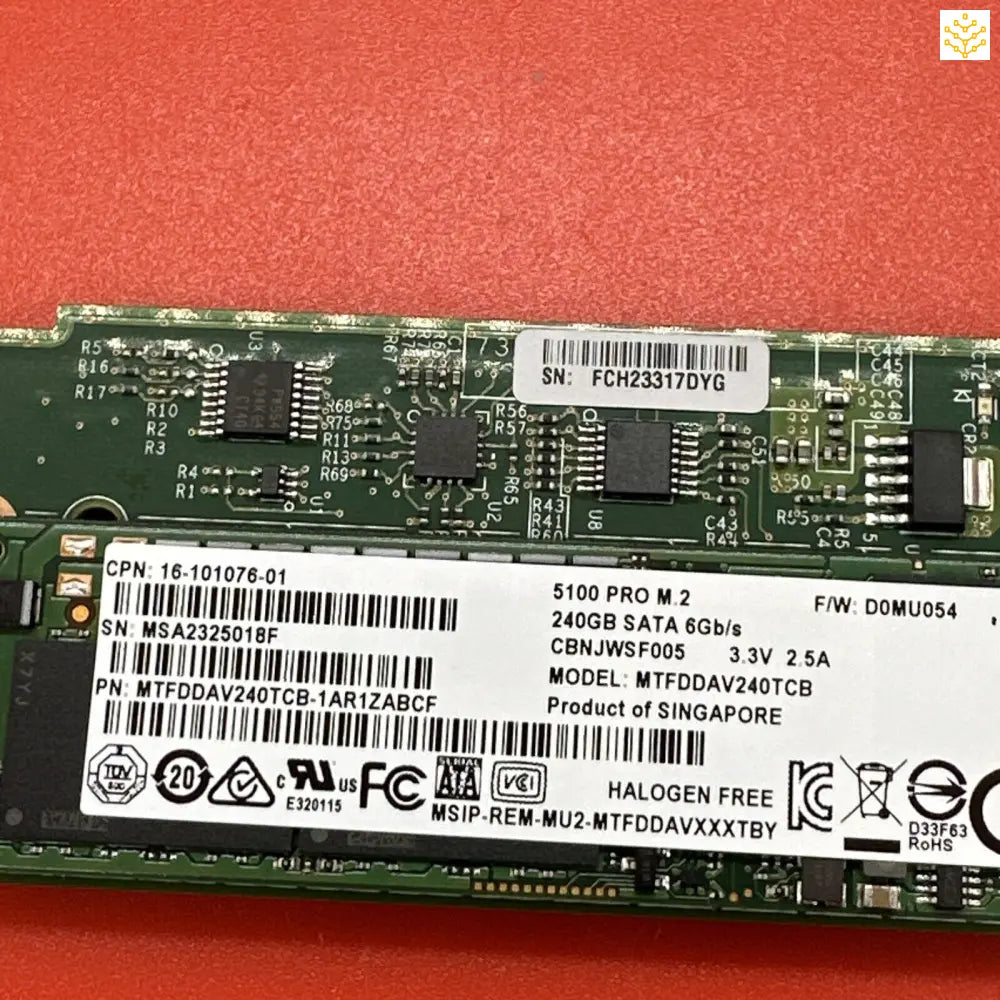 Cisco UCS 800-46240-01 2x 240G SATA M.2 16-101076-01 - Computers/Tablets & Networking:Enterprise Networking