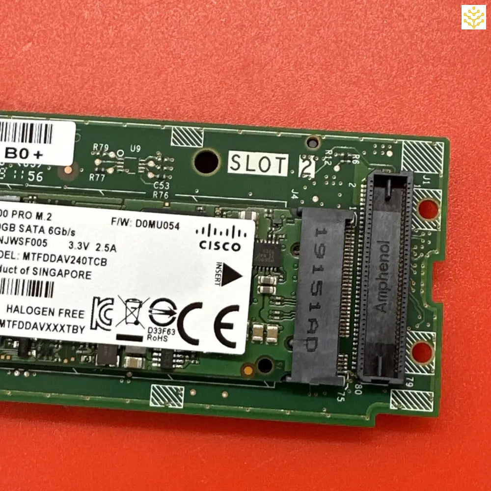 Cisco UCS 800-46240-01 2x 240G SATA M.2 16-101076-01 - Computers/Tablets & Networking:Enterprise Networking