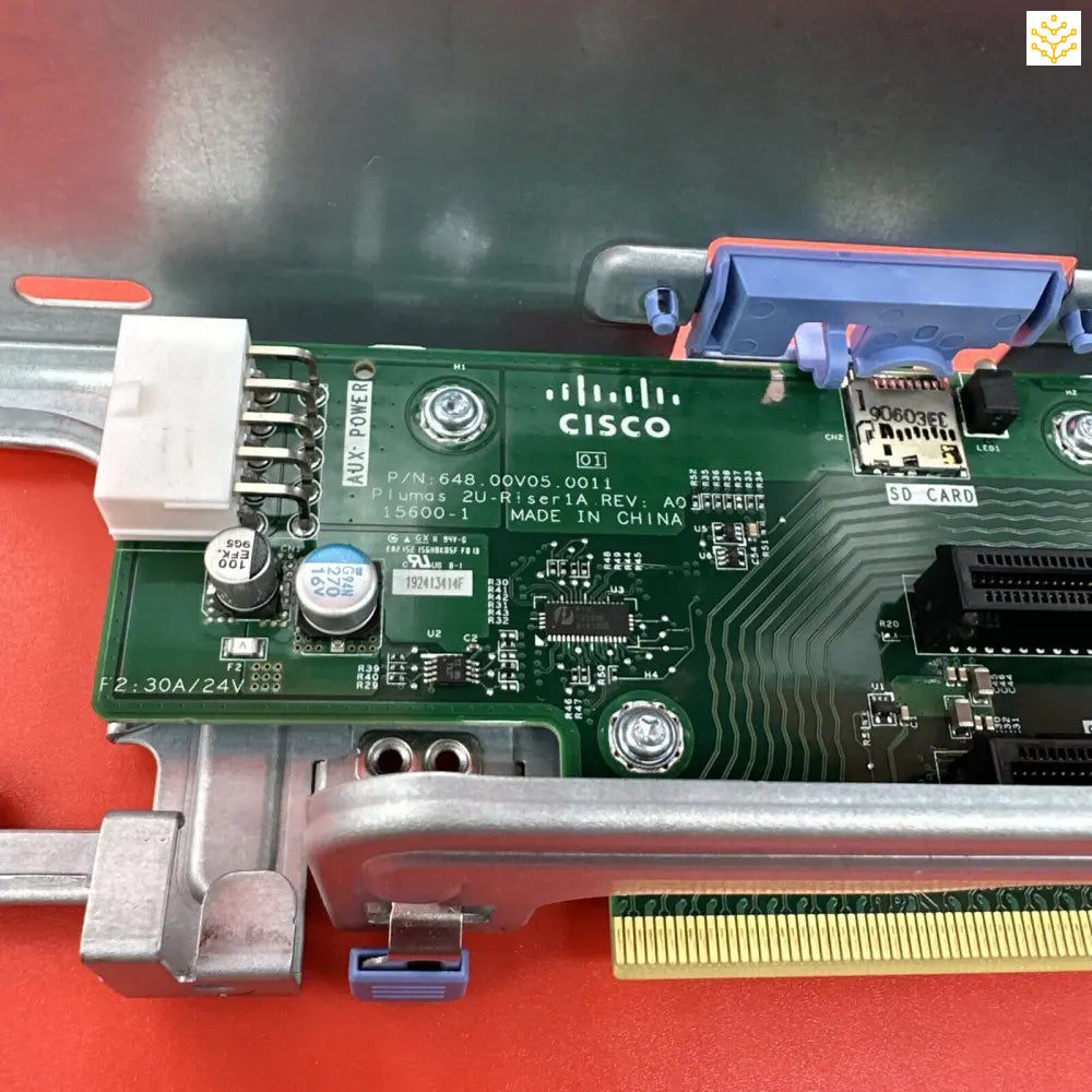 Cisco UCSC - PCI - 1 - C240M5 74 - 106033 - 01 15600 - 1 3x PCIe + SD Card Slot - GIGDATA