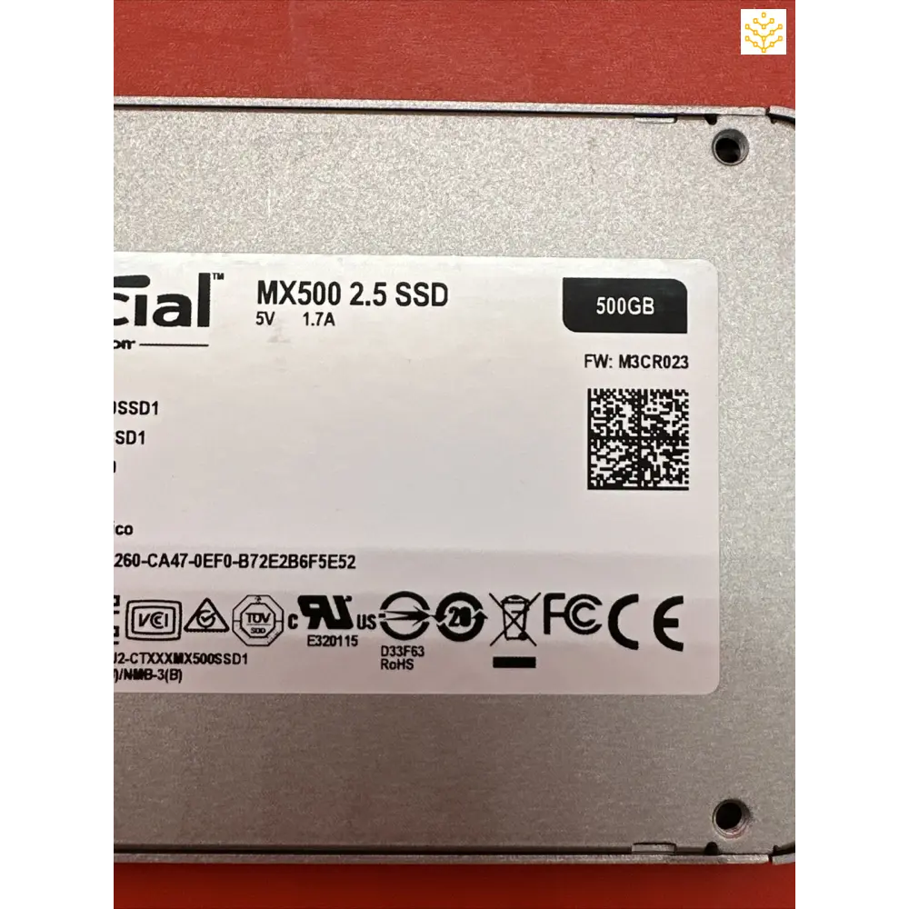 Crucial MX500 2.5 SATA SSD CT500MX500SSD1 - 98% + Health - Computers/Tablets & Networking:Drives Storage & Blank