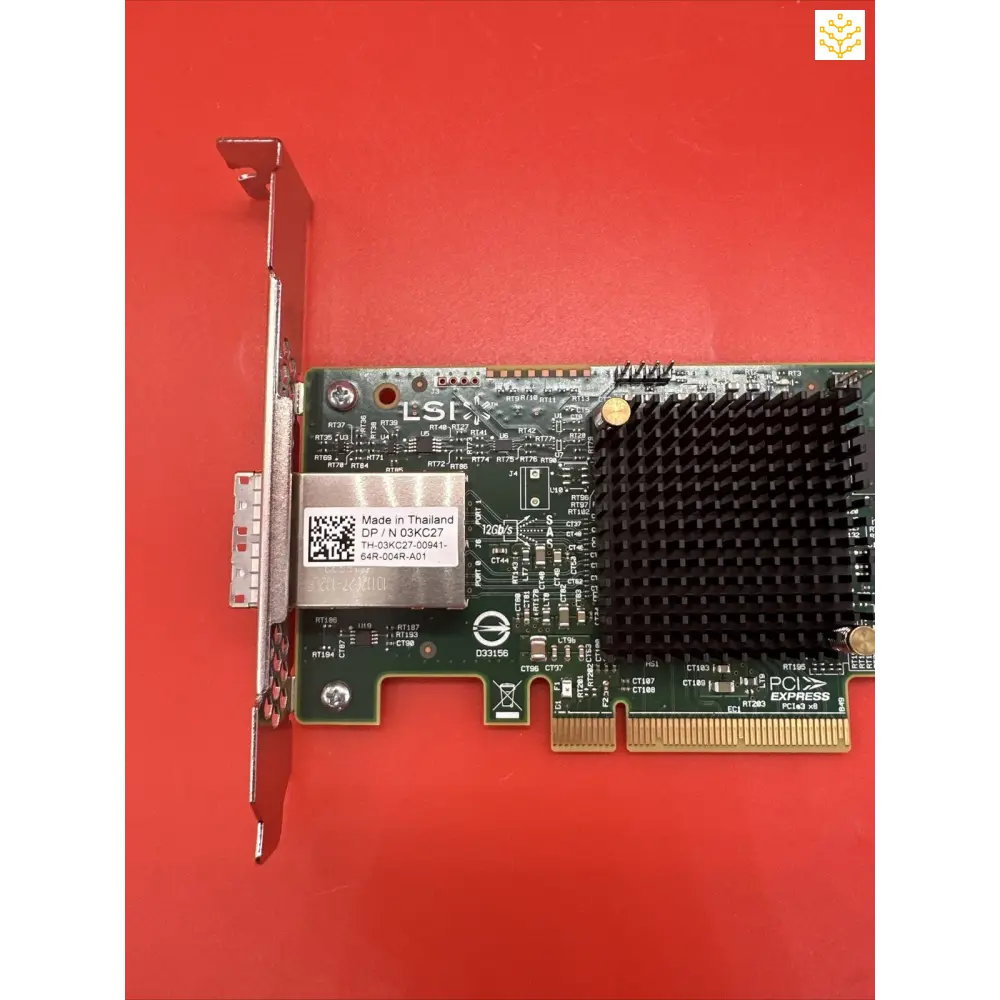 Dell 03KC27 3KC27 12GBs SAS9300 - 8e Full Height PCIe - GIGDATA