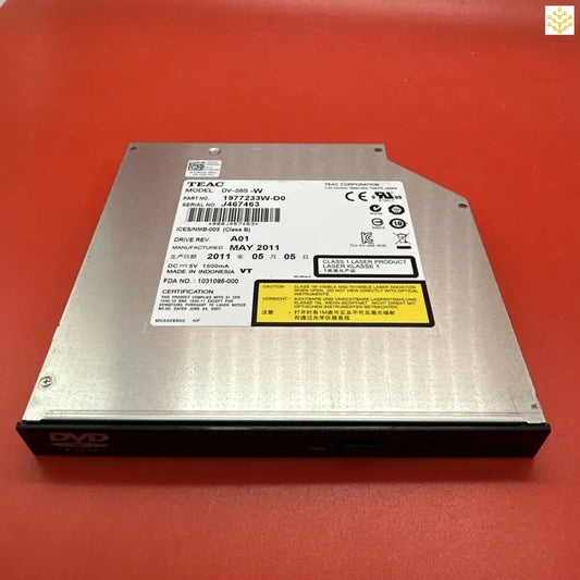 Laptop DVD drive or optical disc drive unit.