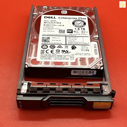 Dell Enterprise Plus 1.8 TB hard drive in a server hot-swap tray.