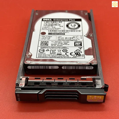 Dell Enterprise Plus hard drive in a server hot-swap tray.