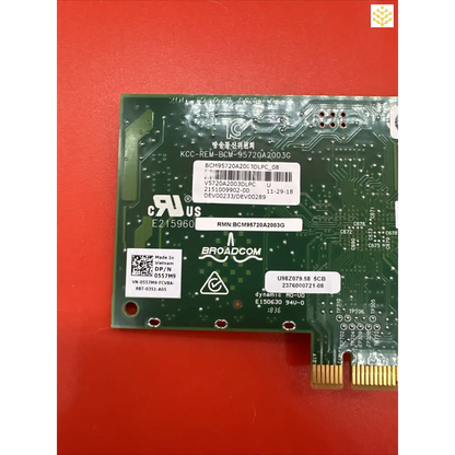 Dell 557M9 0557M9 2P 1Gb RJ45 Half Height PCIe Network Adapter - GIGDATA