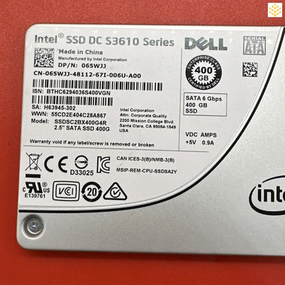 Dell 65WJJ 400GB SATA 6 Gbps 2.5 SSD - No Tray - Computers/Tablets & Networking:Drives Storage & Blank Media:Hard