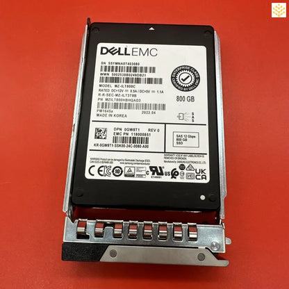 Dell GW8T1 0GW8T1 800GB SAS 12 Gbps 2.5 SSD In Dell 14 Gen Tray - Computers/Tablets & Networking:Drives Storage & Blank