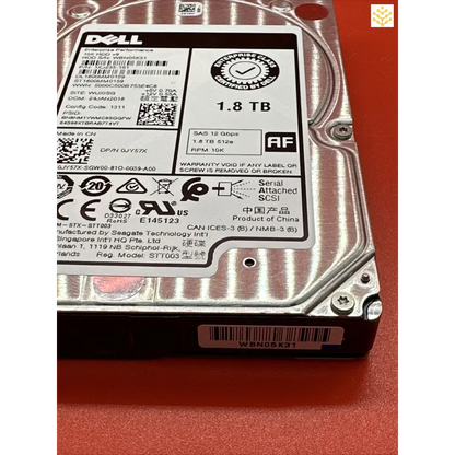 Dell JY57X 1.8TB SAS 12Gbps 512e 10K 2.5 HDD - Computers/Tablets & Networking:Drives Storage & Blank Media:Hard Drives