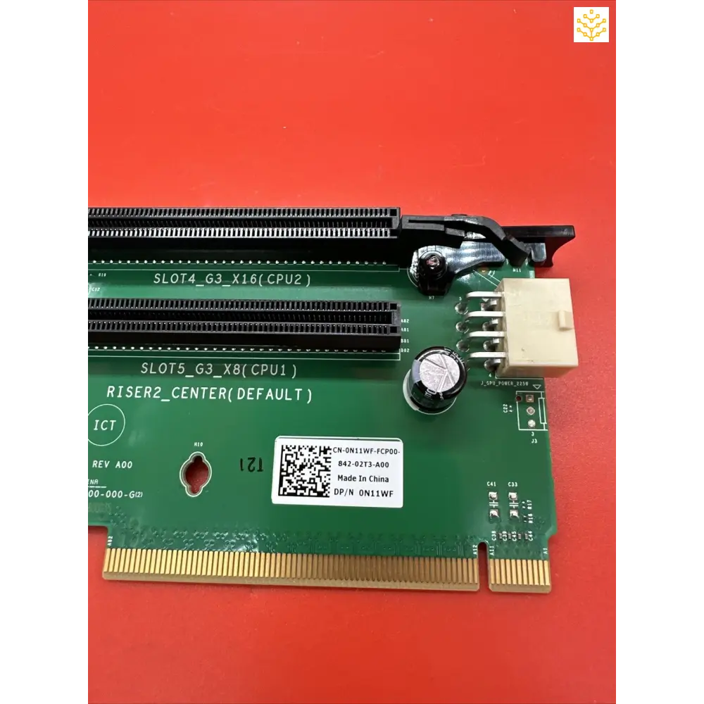 Dell N11WF 1 X PCIe x16 + 1 X PCIe x8 For R730 R730xd Riser 2 - GIGDATA