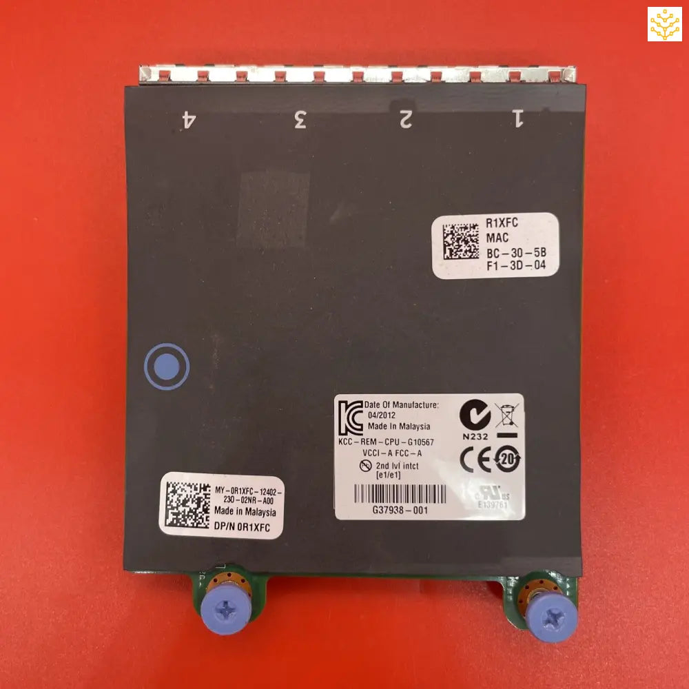 Dell R1XFC Quad Port 1G RJ45 NDC - Computers/Tablets & Networking:Enterprise Networking Servers:Server Components:Other