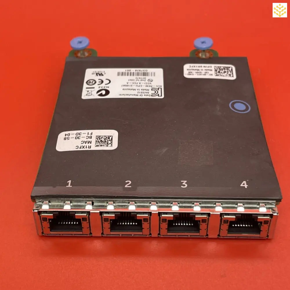 Dell R1XFC Quad Port 1G RJ45 NDC - Computers/Tablets & Networking:Enterprise Networking Servers:Server Components:Other