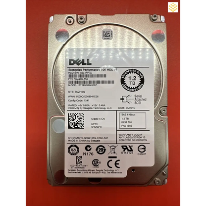 Dell RMCP3 1.2TB SAS 6Gbps 10K 2.5 HDD - Computers/Tablets & Networking:Drives Storage & Blank Media:Hard Drives (HDD