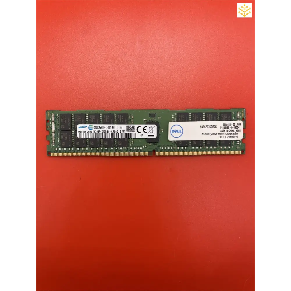 Dell SNPCPC7GC/32G 32GB 2Rx4 PC4-2400T Samsung M393A4K40BB1-CRC Server Memory - Computers/Tablets &