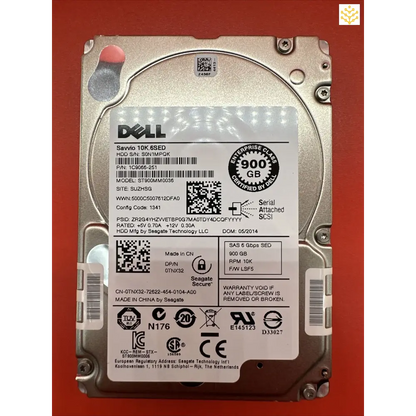 Dell TNX32 900GB SAS 6Gbps SED 10K 2.5 HDD - Computers/Tablets & Networking:Drives Storage & Blank Media:Hard Drives