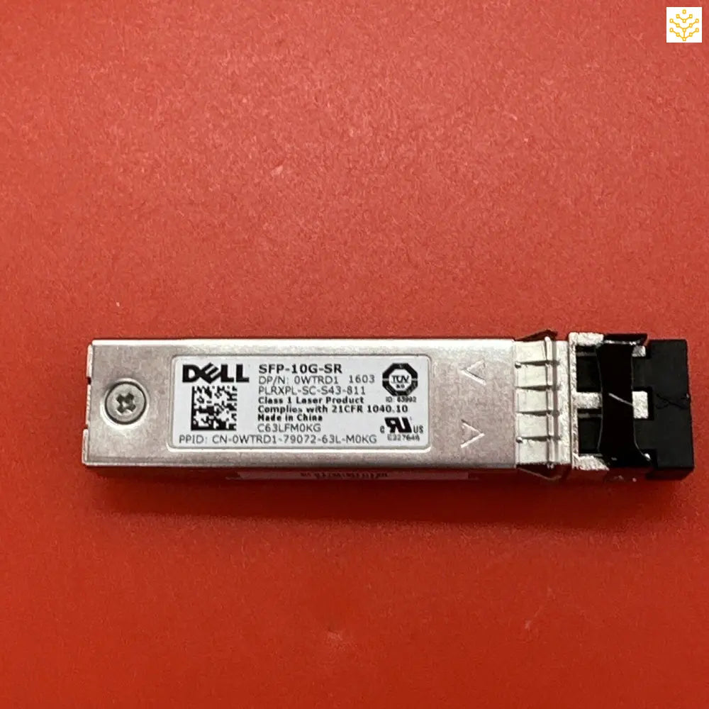 Dell WTRD1 SFP-10G-SR PLRXPL-SC-S43-811 SR 850nm SFP + Transceiver - Computers/Tablets & Networking:Enterprise