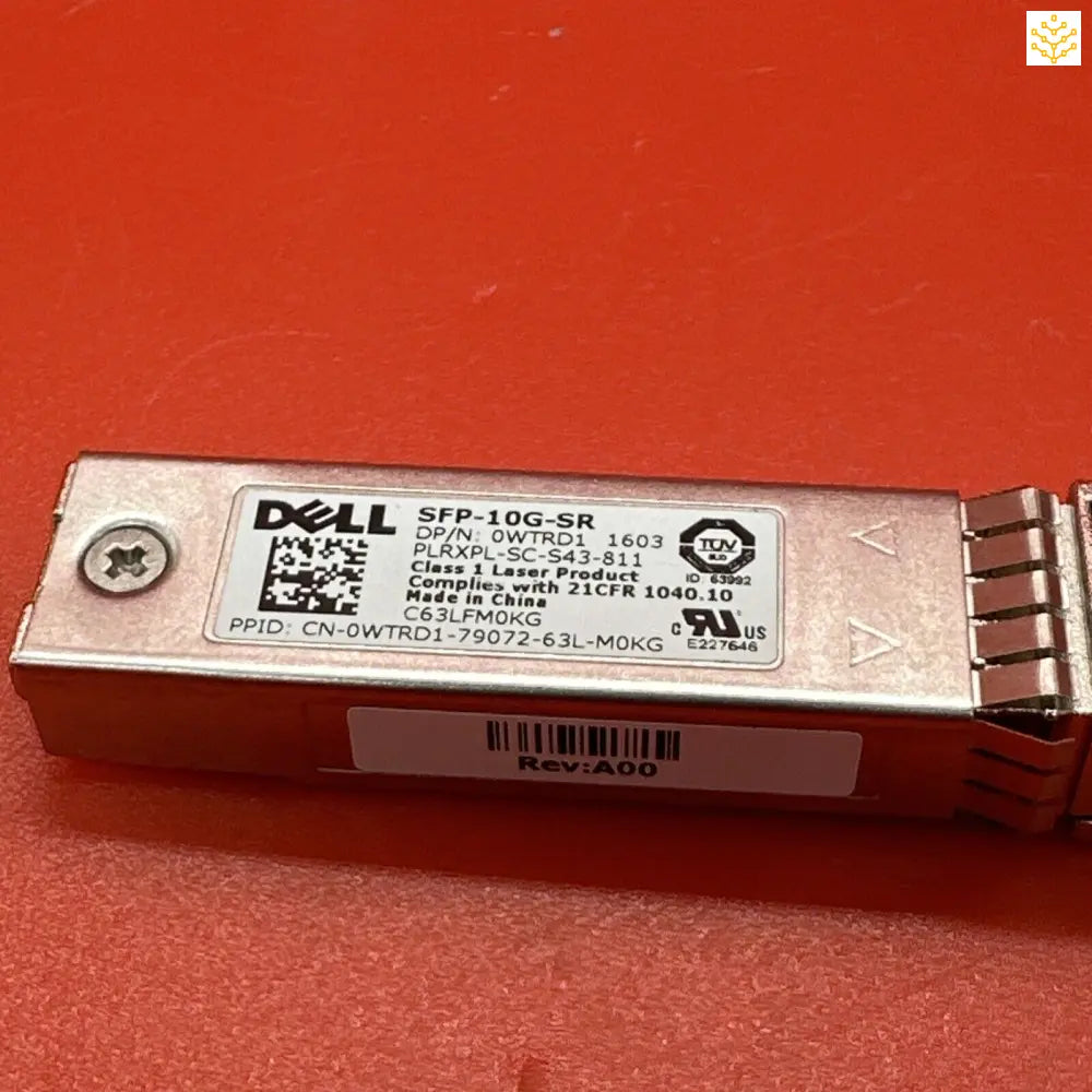 Dell WTRD1 SFP-10G-SR PLRXPL-SC-S43-811 SR 850nm SFP + Transceiver - Computers/Tablets & Networking:Enterprise