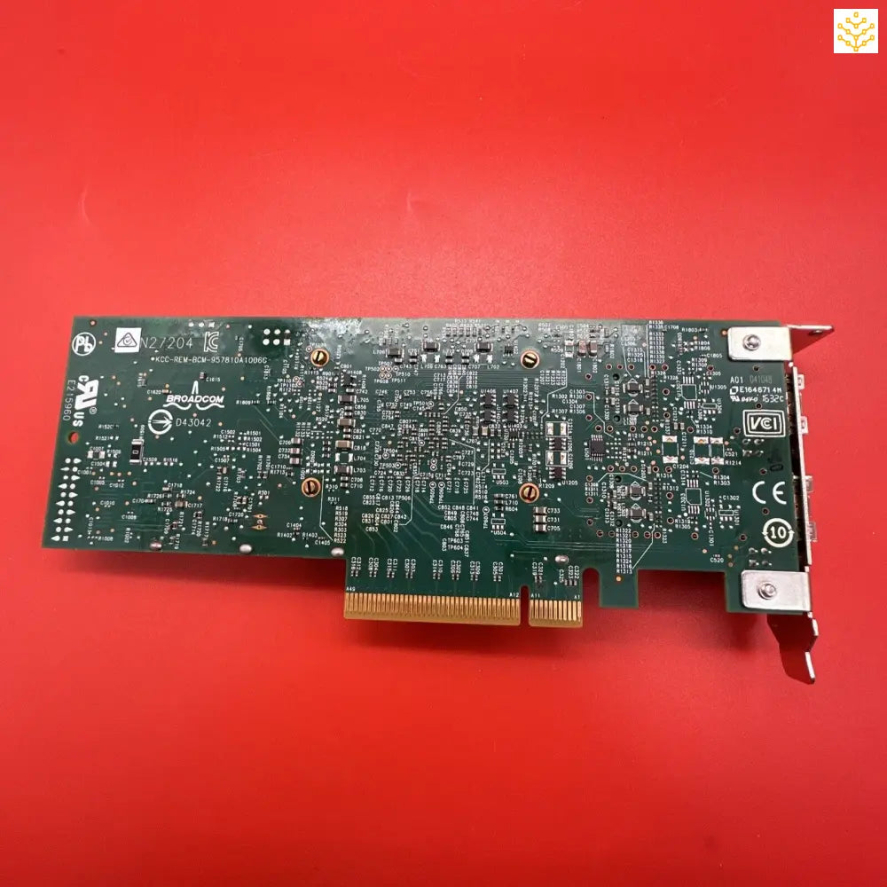 Dell Y40PH Broadcom 57810 10Gb 2 Port SFP PCI-e Half Height Network Adapter - Computers/Tablets & Networking:Computer