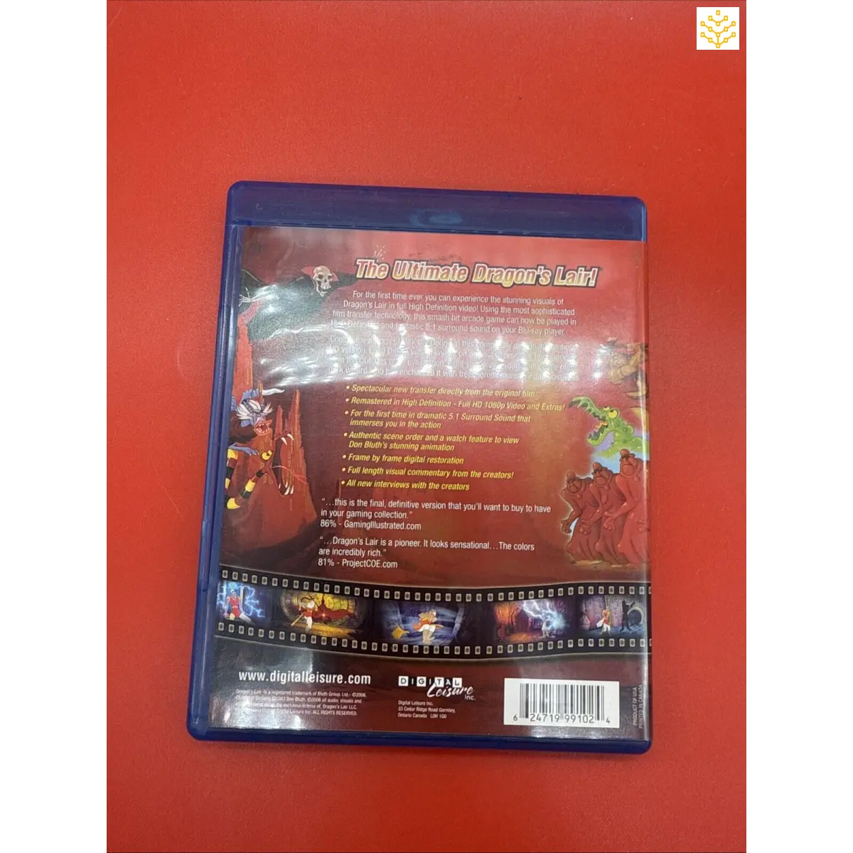 Blu-ray disc case for ’The Ultimate Singer’s List’ featuring colorful light decorations on the cover.