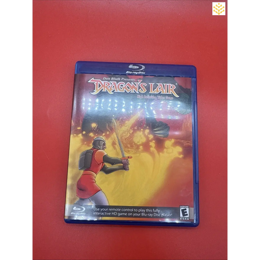 Blu-ray disc case for the video game ’Dragon’s Lair’.