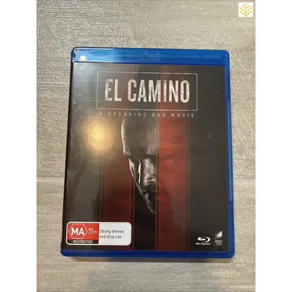 Blu-ray disc case for the movie ’El Camino: A Breaking Bad Movie’.