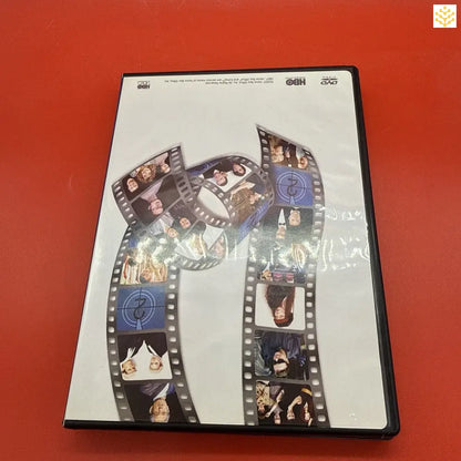 DVD case with film strip imagery on the cover.