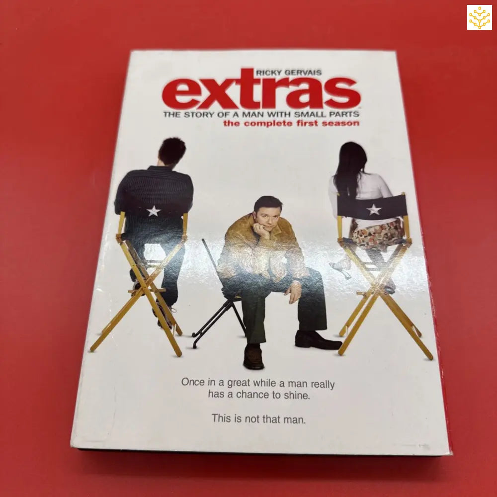 DVD box set of the TV series ’Extras: The Complete First Season’